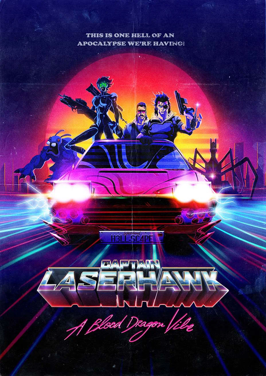 Đội trưởng Laserhawk: Blood Dragon Remix - Captain Laserhawk: A Blood Dragon Remix